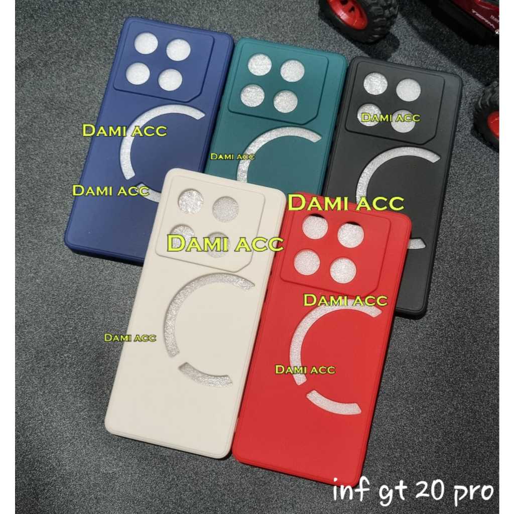 case infinix gt 20 pro macaron square case lanyard case tali