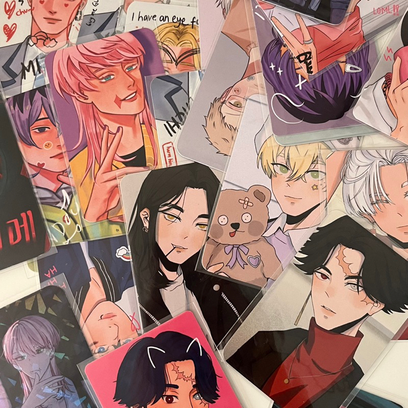 PRELOVED ANIMERCH PHOTOCARD (READ DESCRIPTION BEFORE CO)