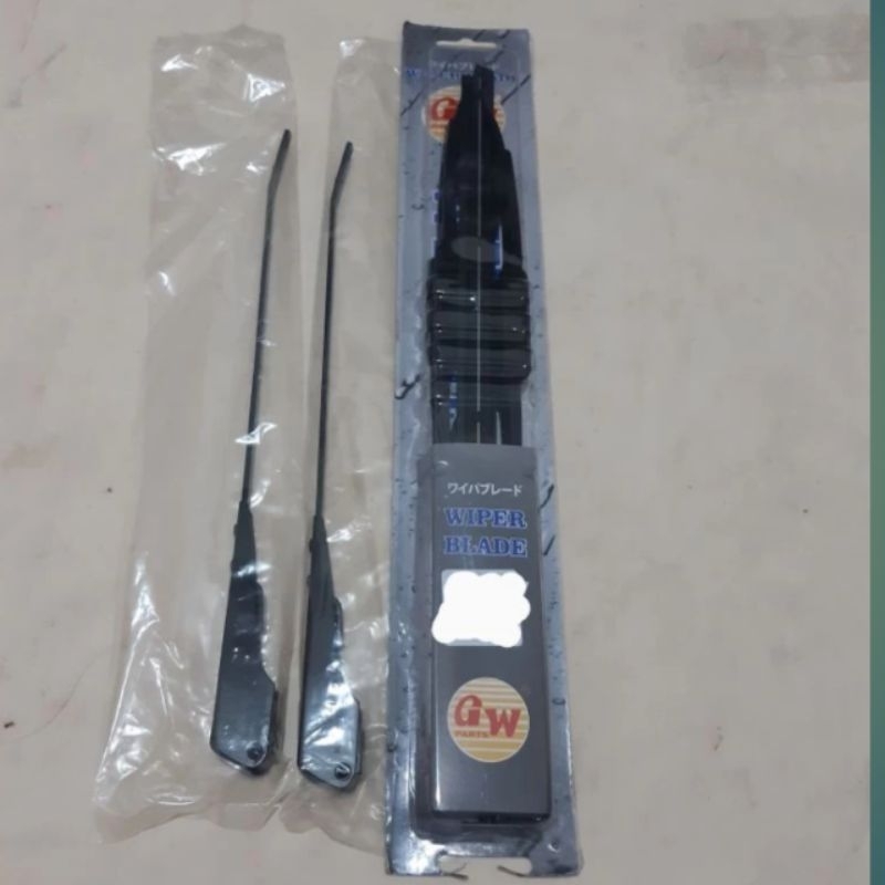 GAGANG STANG WIPER JIMNY KATANA SIERRA 1SET KOMPLIT