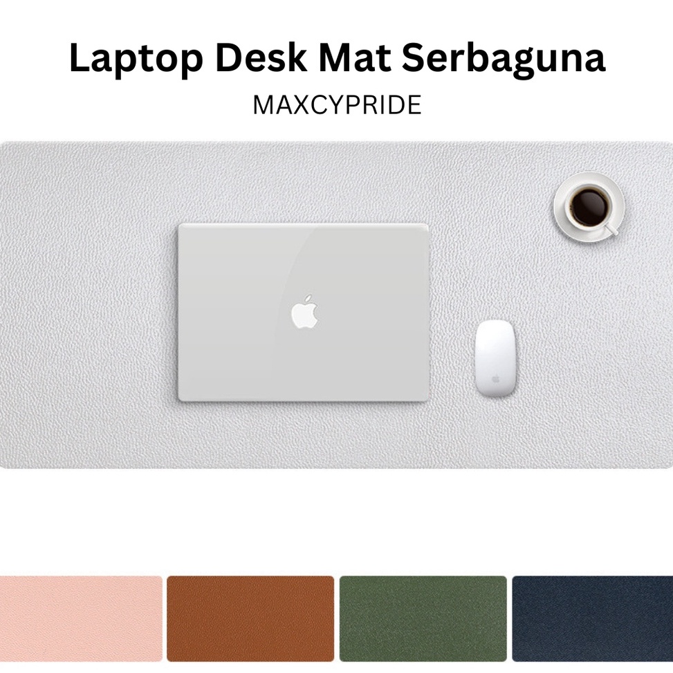 Alas Meja Laptop Serbaguna Big Size Mouse Pad MacBook Desk Mat Jumbo Besar Bahan Kulit Leather Water