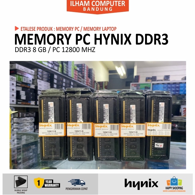 KODE G54B HYNIX DDR3 8GB PC128 LONGDIM