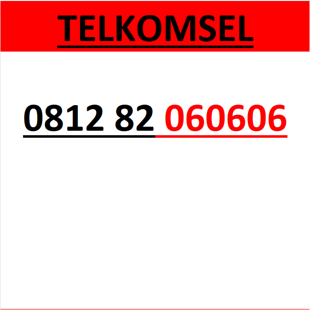nomor cantik simpati telkomsel seri 0606 murah lengkap w1200