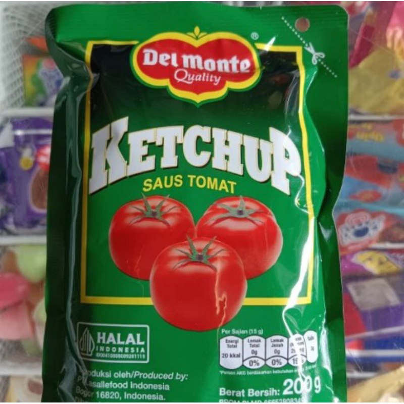 

Saus Tomat Delmonte 200 Gram