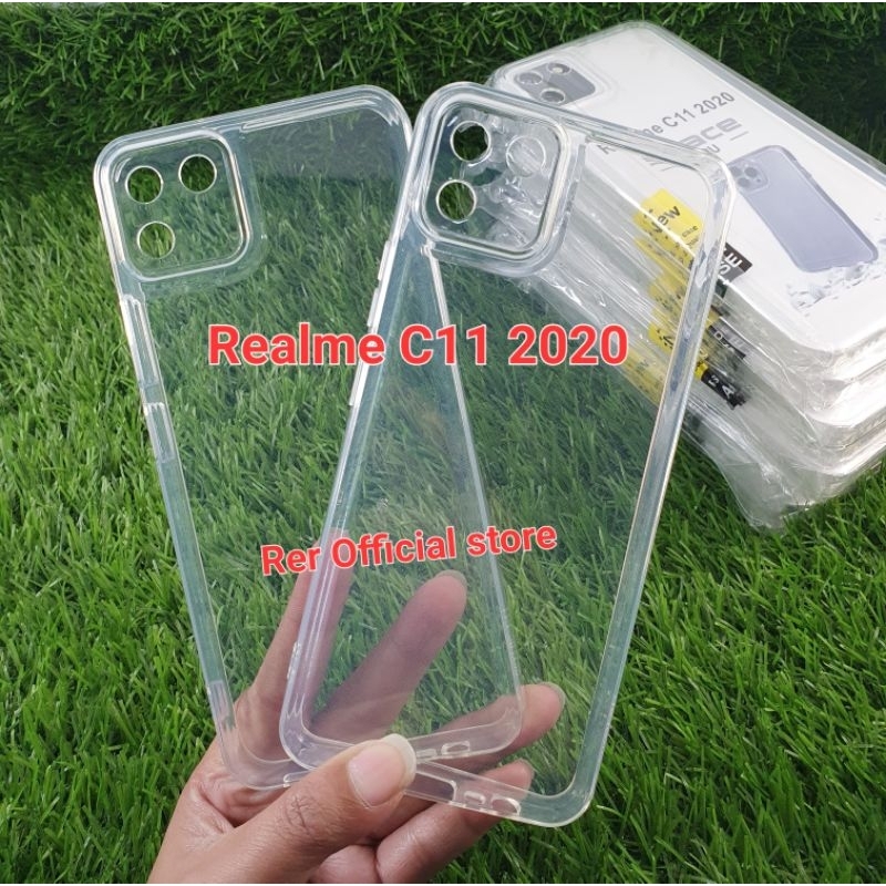 Silikon Soft case bening Space Realme C11 2020