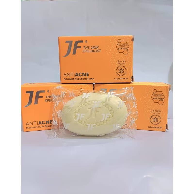 Sabun JF Sulfur AntiAcne @90g, 65g