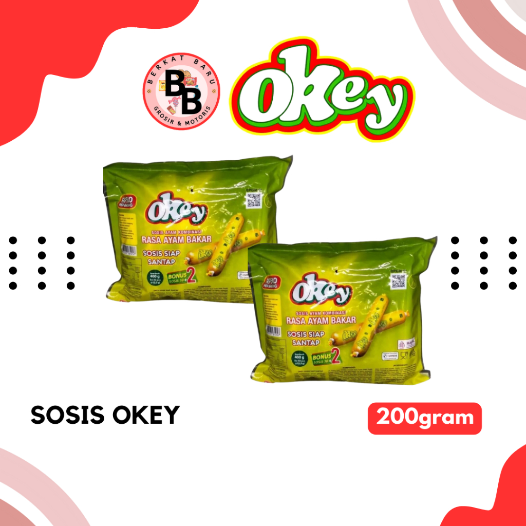 

[BB SNACK] SOSIS OKEEY 400GRAM