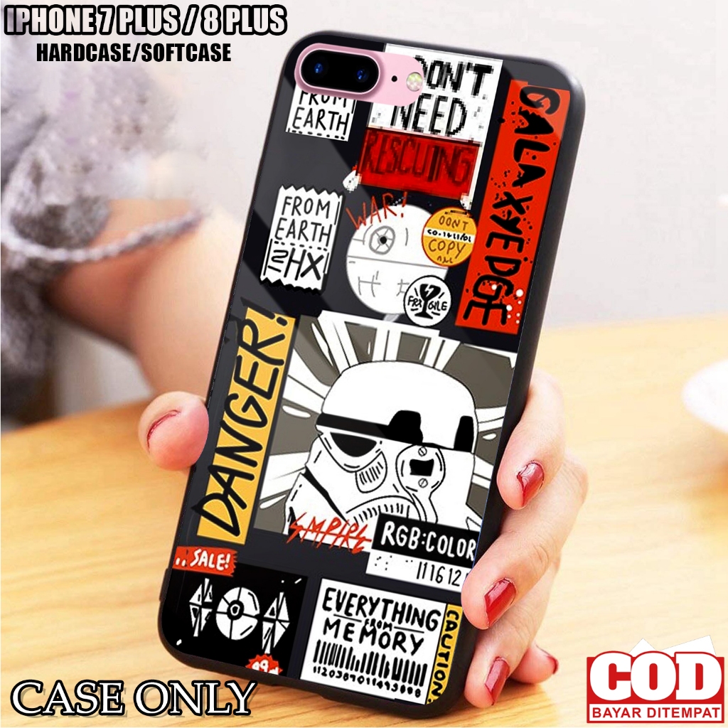 Case IPHONE 7 PLUS / IPHONE 8 PLUS - Casing IPHONE 7 PLUS / IPHONE 8 PLUS [ DHL ] Silikon - Kesing H