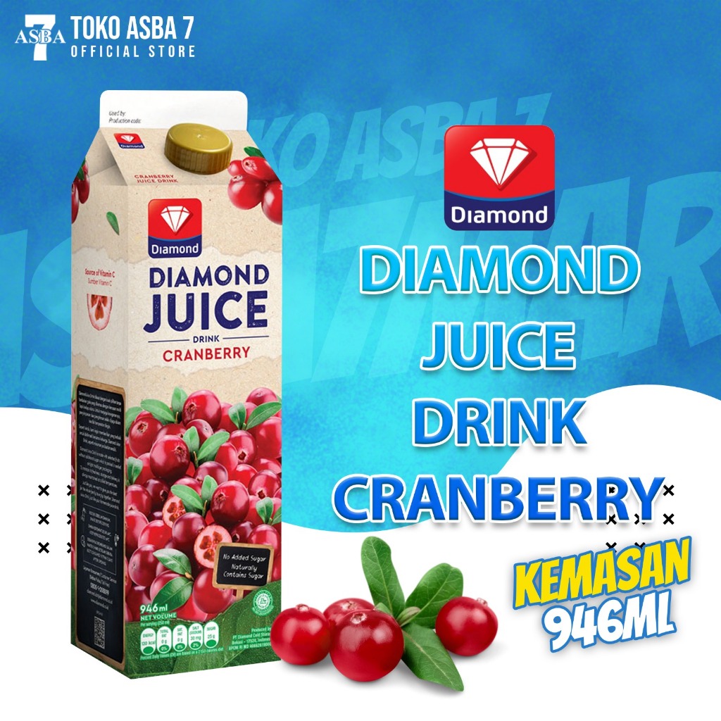 

DIAMOND JUICE DRINK CRANBERRY 946ML