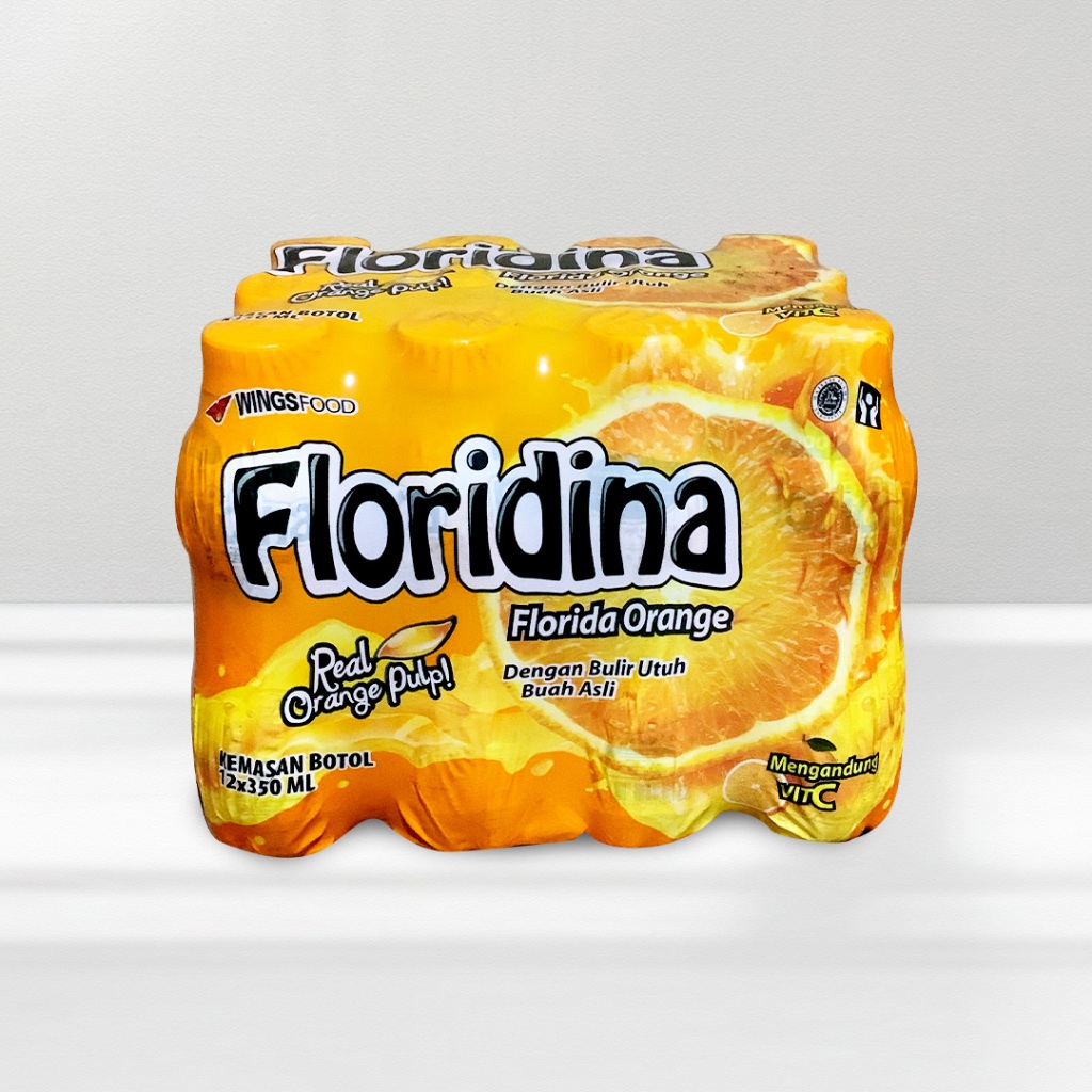 

Floridina 350ml 1 Slop isi 12 Botol