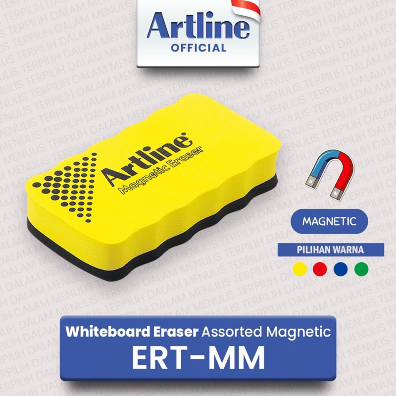 

ARTLINE Penghapus Whiteboard Eraser Assorted Magnetic ERT-MM