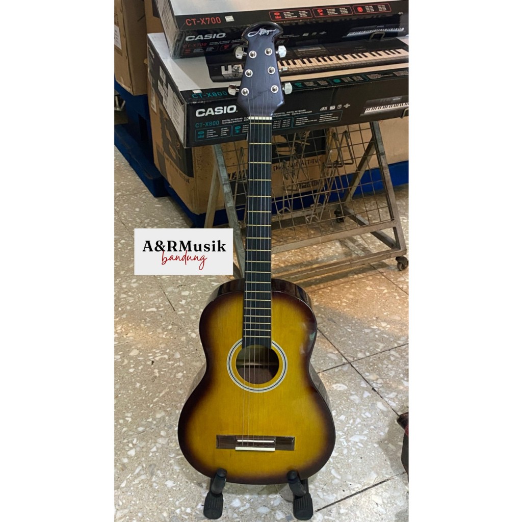 Gitar Akustik String 3/4 Allegro FC Junior Sunbursh Original
