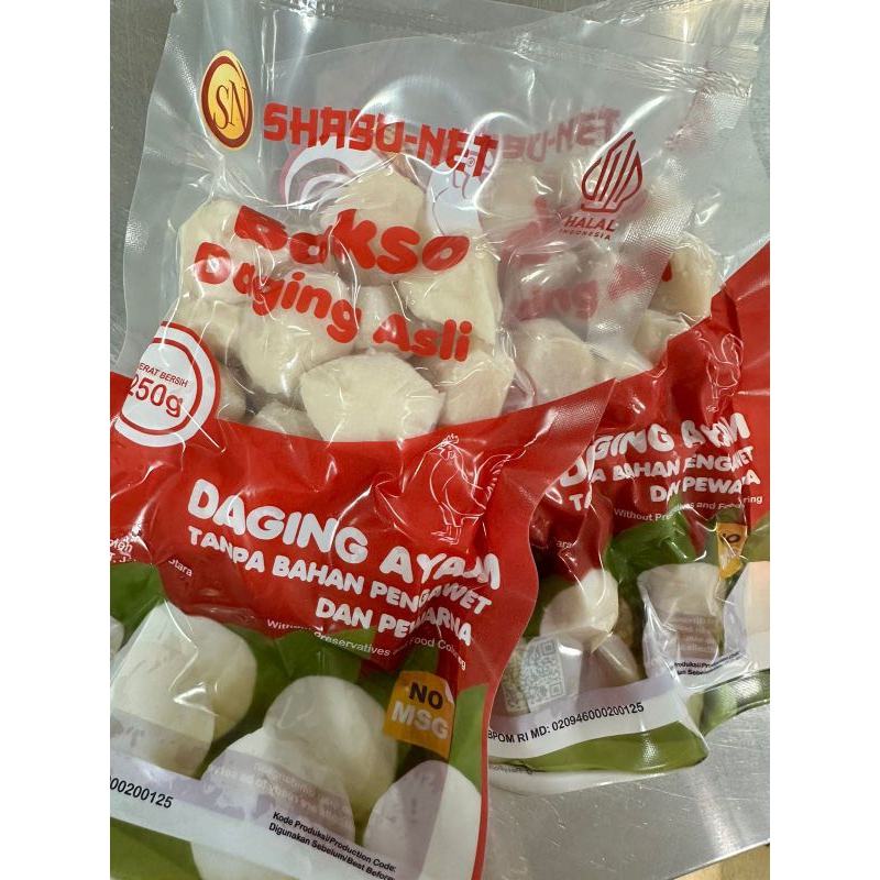 

Bakso Ayam Daging Asli 25pcs, Tanpa Pengawet Dan Pewarna