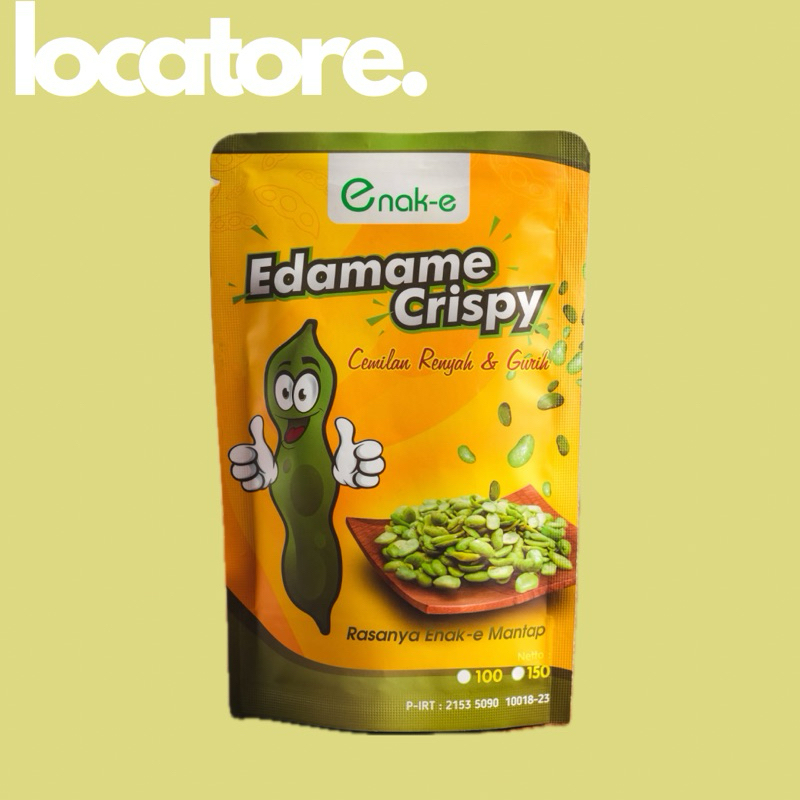 

Edamame Crispy Pouch 100 gram