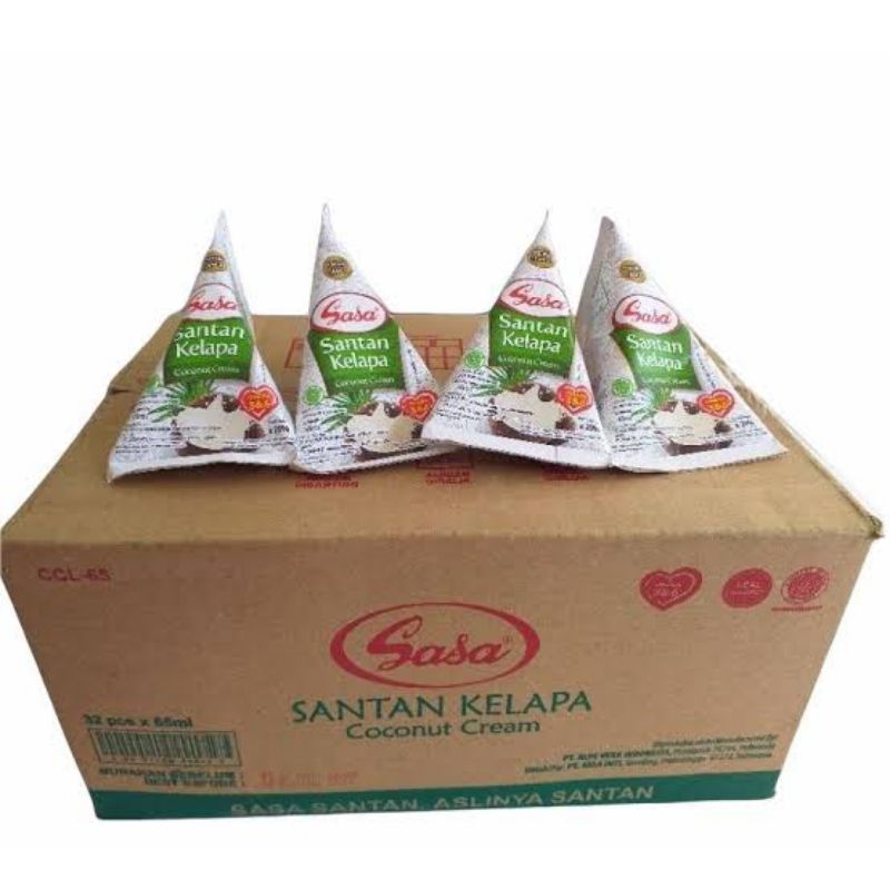

santan sasa 65 ml isi 32 pcs