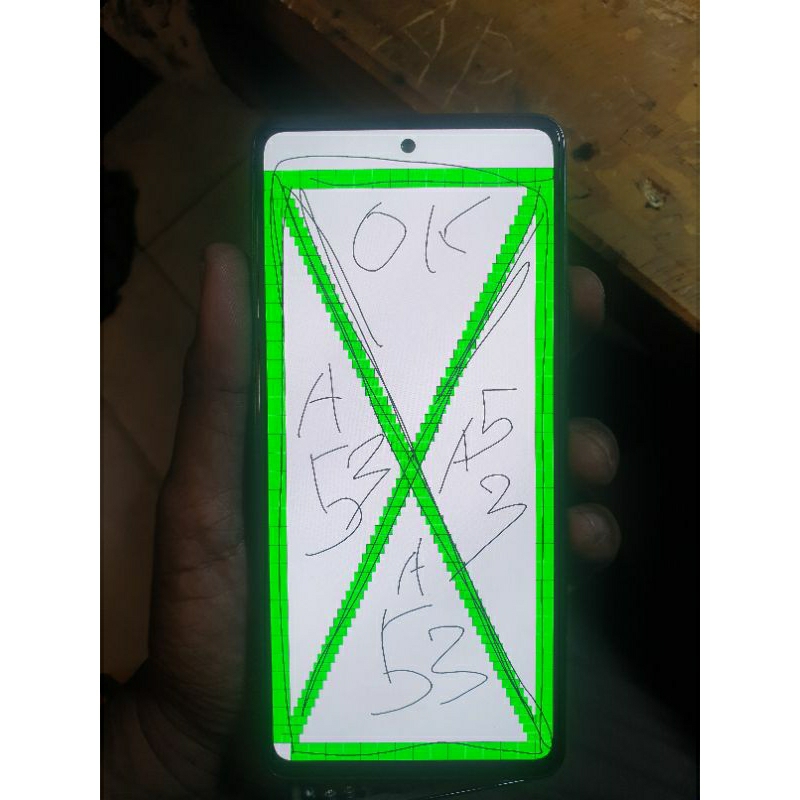 lcd samsung a53 copotan original