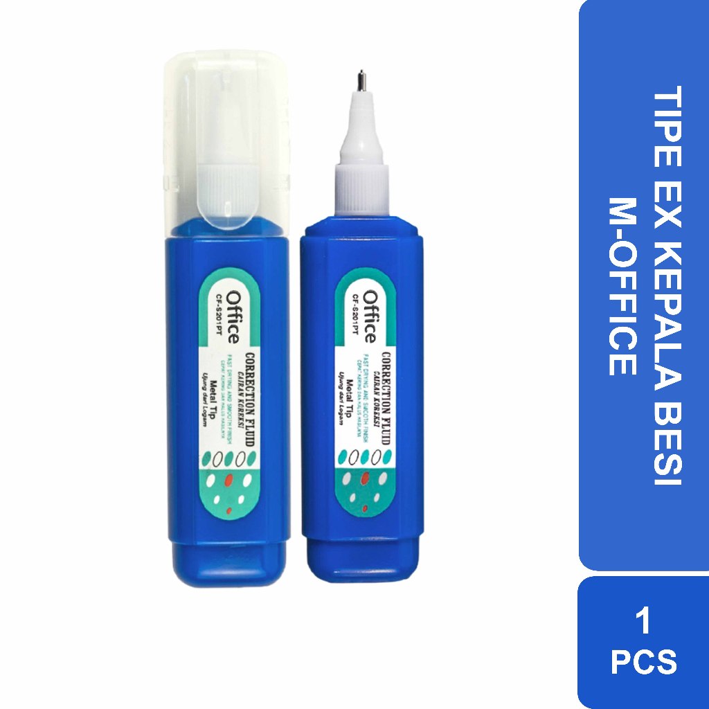 

Correction Pen Metal Tip M-Office Quick Dry | 1 Pcs