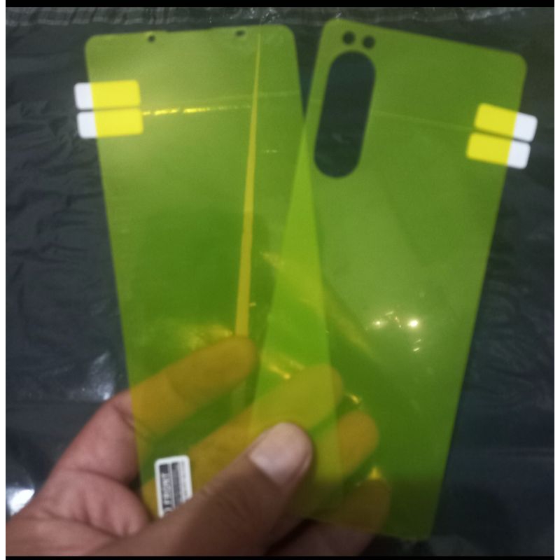 Hydrogel Sony Xperia 5ii Mark 2 Full Set Au docomo SoftBank Global Clear bening