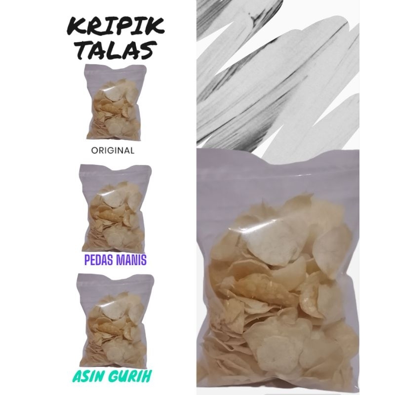 

kripik tales original tanpa bumbu 150 gram