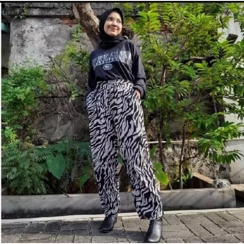 KULOT MOTIF/KULOT ZEBRA/KULOT WANITA/KULOT POLOS WANITA