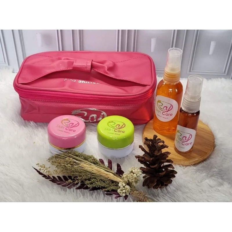 Raj skincare 1000% original promo gratis Hijab