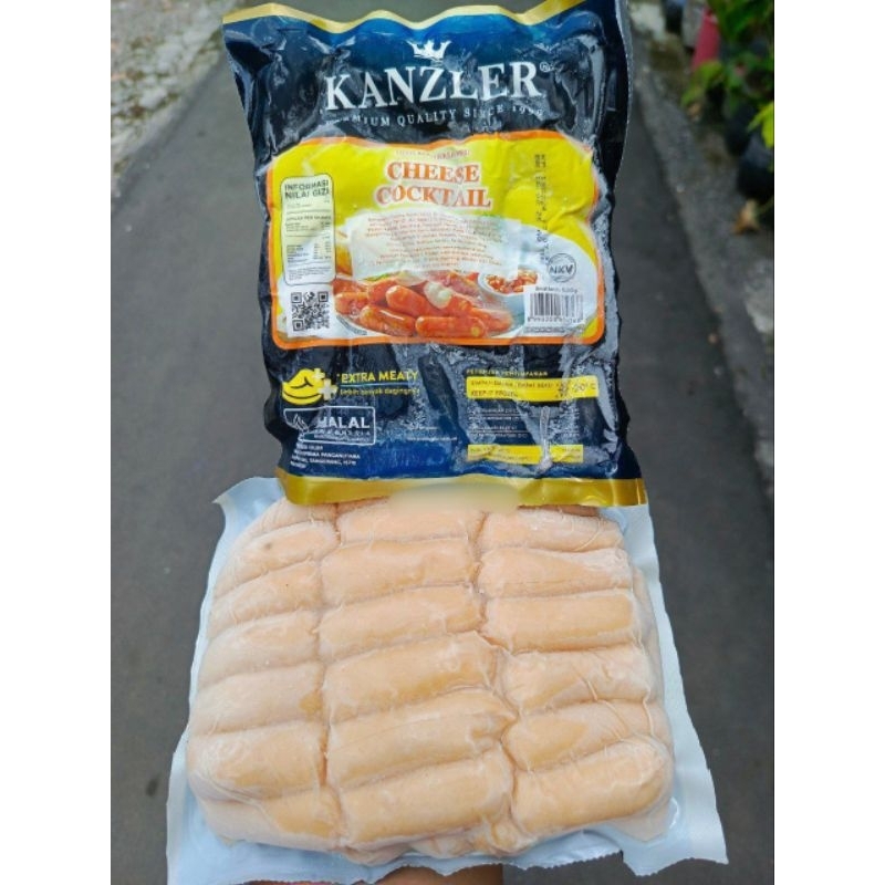 

INSTANT SOLO - KANZLER Chicken CHEESE COCKTAIL 500gr ± 44 pcs