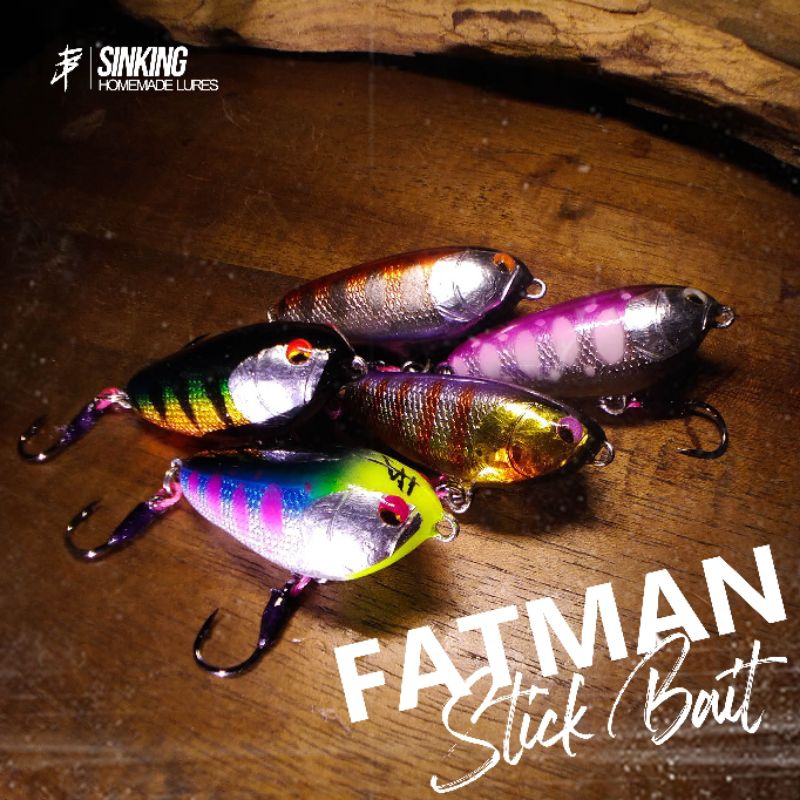 Wtd Jungle Perch Stickbait Fatman 3.5Cm