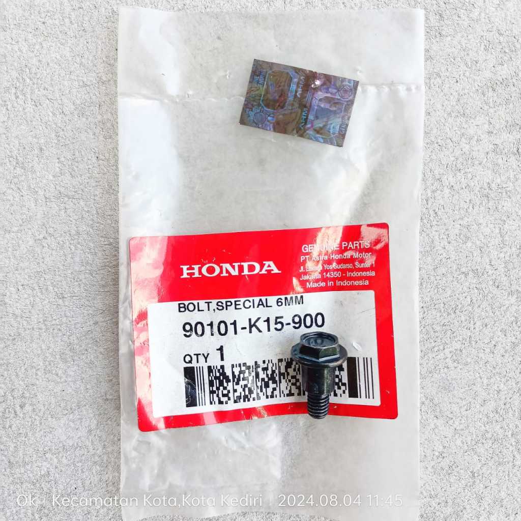 Baut Front Cowl-Visor-Headlamp Honda CB150-R Ori AHM 90101-K15-900