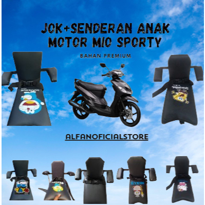 Jok BONCENGAN ANAK+Senderan UNTUK  Motor Mio Sporty/Mio Smile