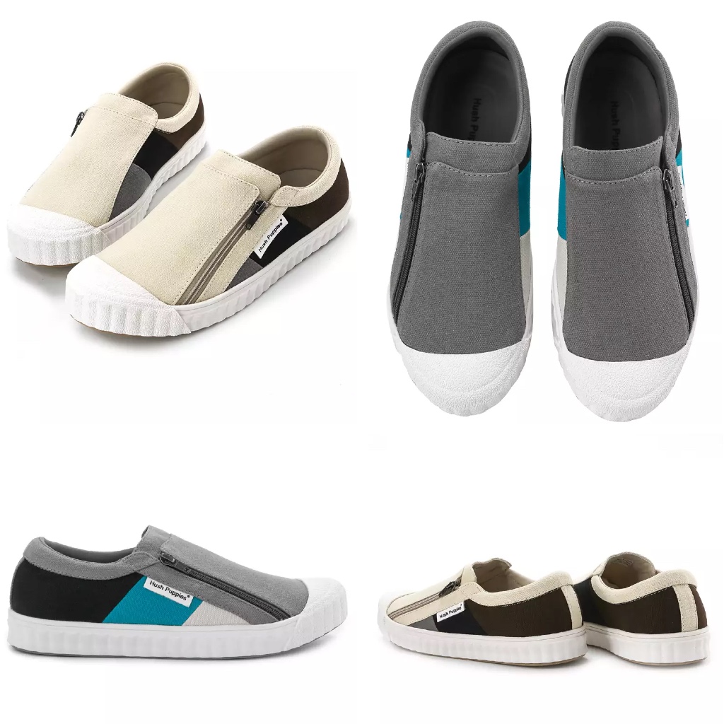 Hush Puppies Braxton Nashville - Zipper Original (Sepatu Sneakers Pria)