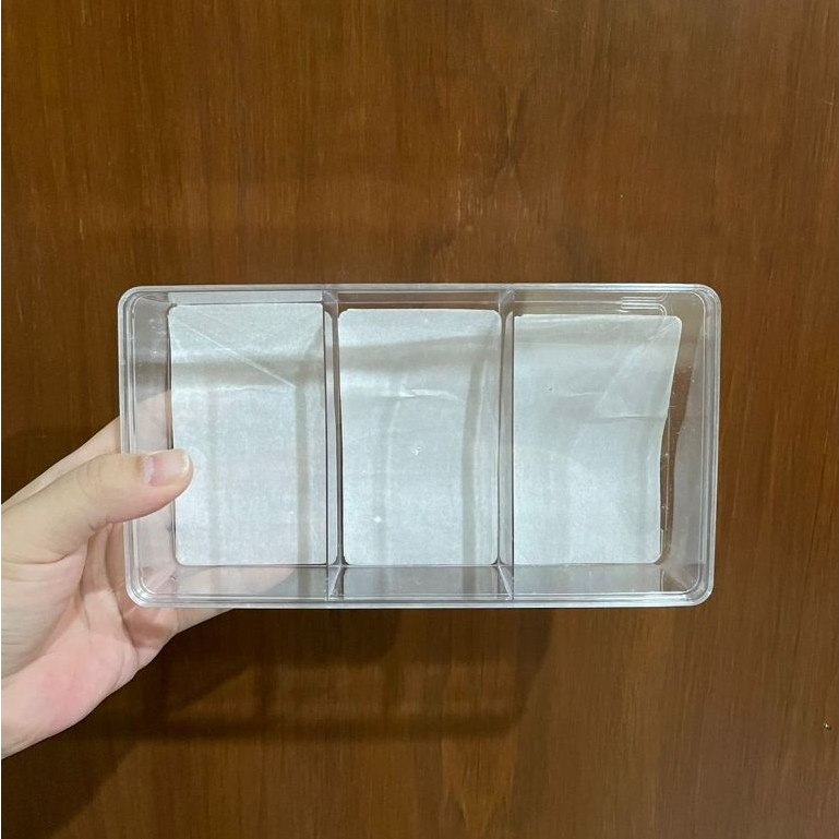 Toples Kue Kering / Nastar Kotak Sekat 3