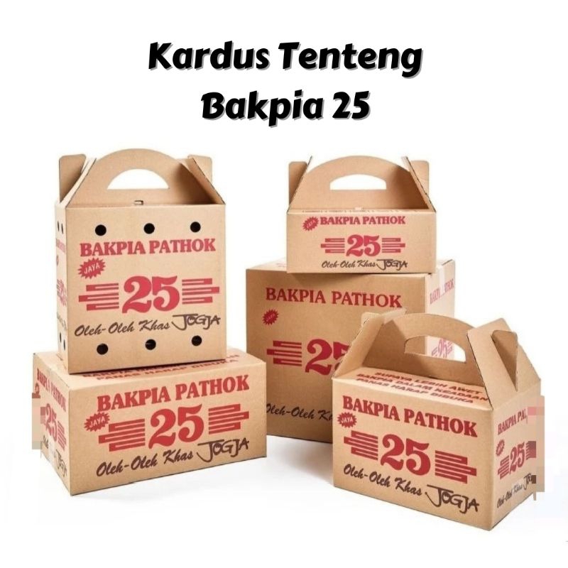 

Kardus Oleh-Oleh Bakpia Pathok 25