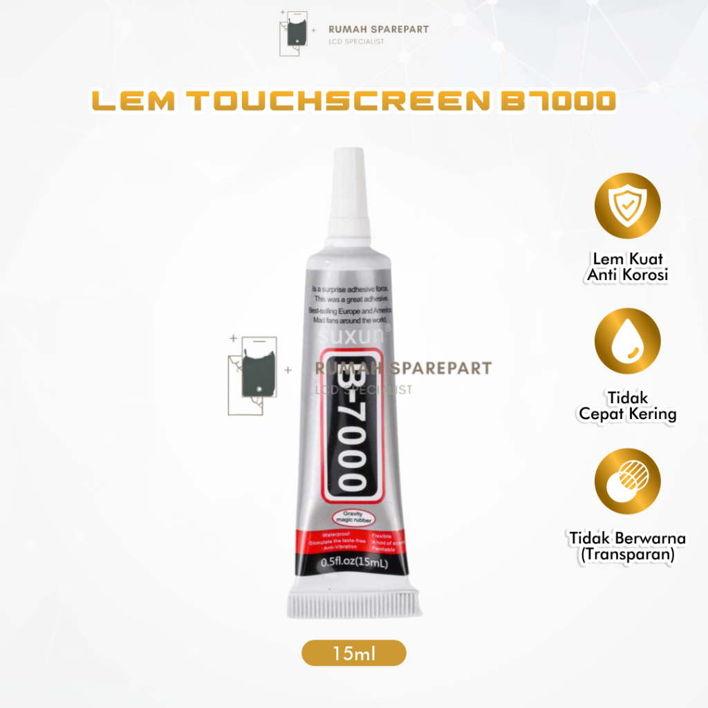 

Lem Touchscreen - Lem Lcd - Lem Touchscreen B7000 15ML