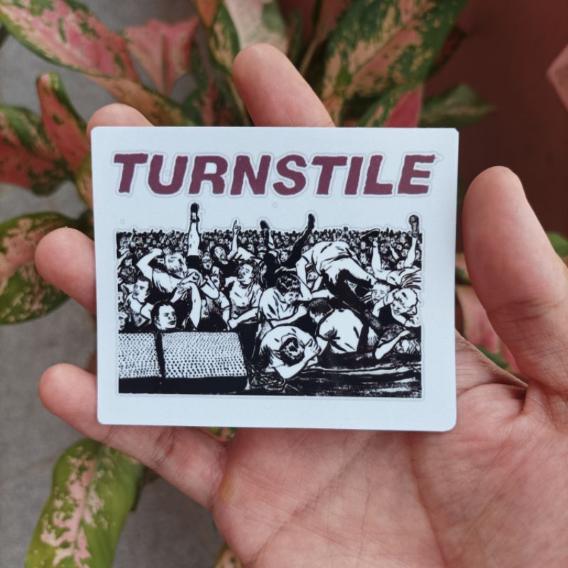 

Sticker Turnstile/Stiker Estetik/Sticker Aesthetic/Sticker Laptop/Sticker Helm/Sticker Tumblr/Sticker Hp