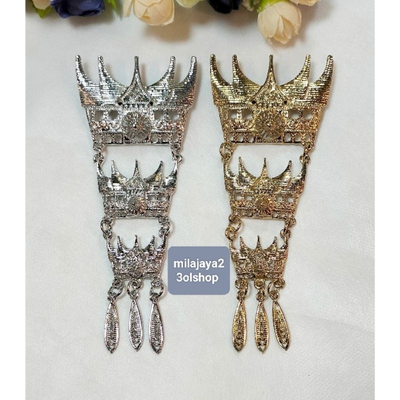 bros kebaya / bros susun 3 / bros kutubaru / bros rumah gadang / bris etnik