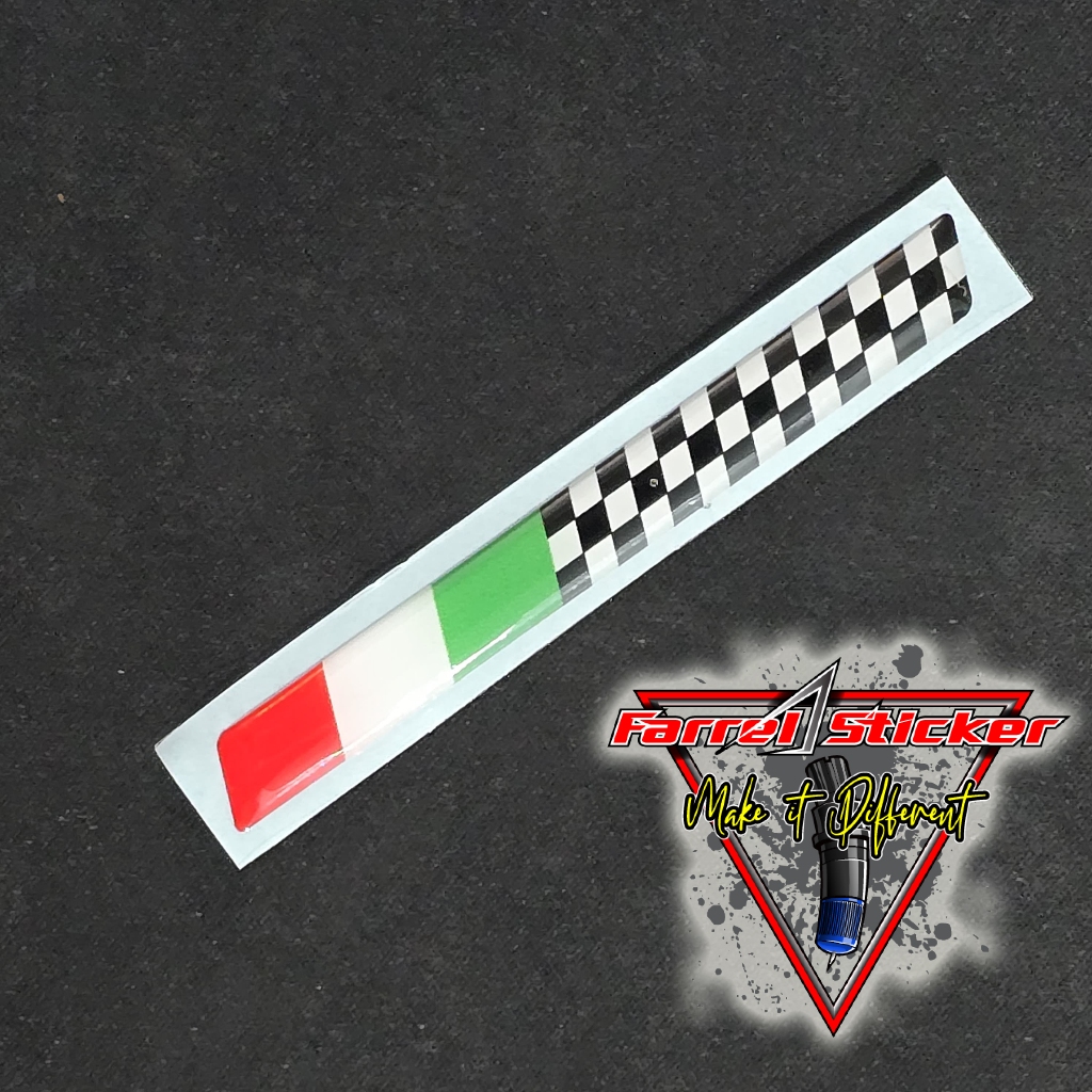 

STIKER TIMBUL ITALY CATUR STICKER ITALI 10CM