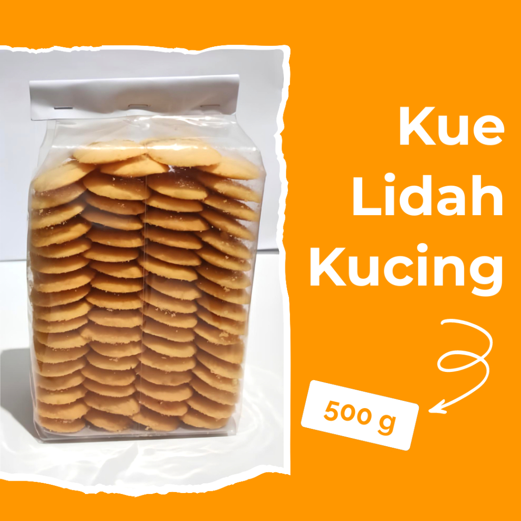 KUE LIDAH KUCING 500 gr KUE KERING TASIKMALAYA