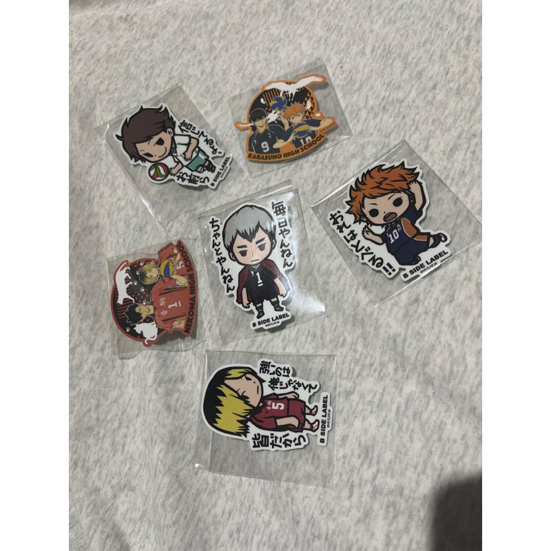B SIDE LABEL Anime sticker ORIGINAL no plastic