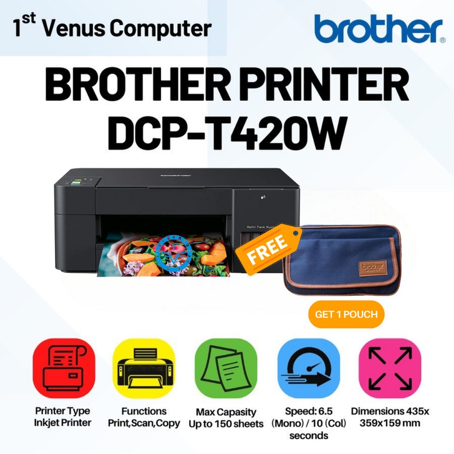 PRINTER  BROTHER DCP-T420W / BROTHER PRINTER DCP-T420W / PRI08-BRO