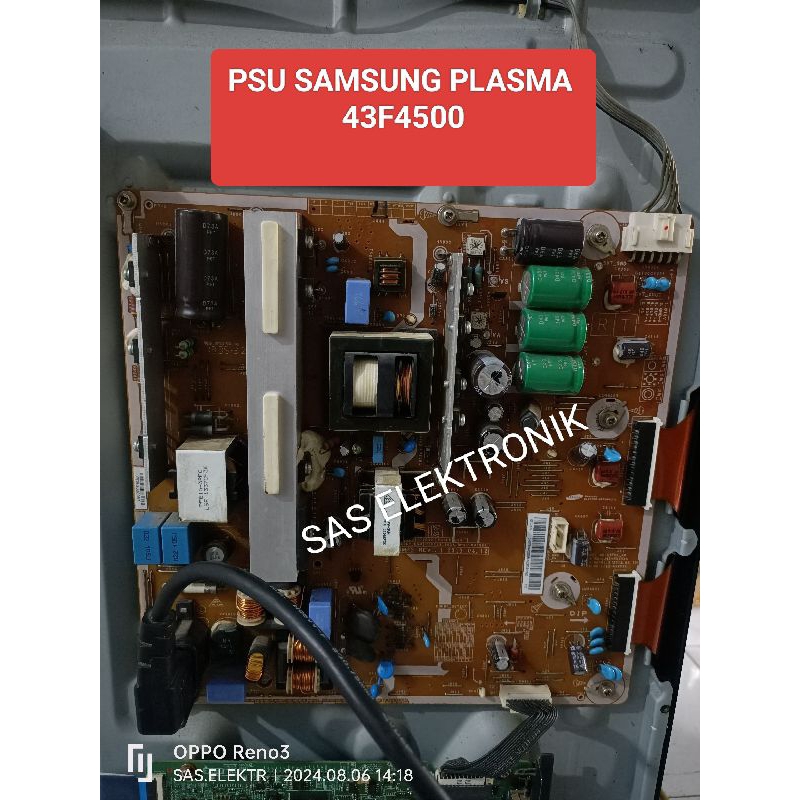 PSU POWER SUPPLY REGULATOR TV PLASMA SAMSUNG 43 INCH PS43F4500AM PS43F4500 AM PS-43F4500AM PS-43F450