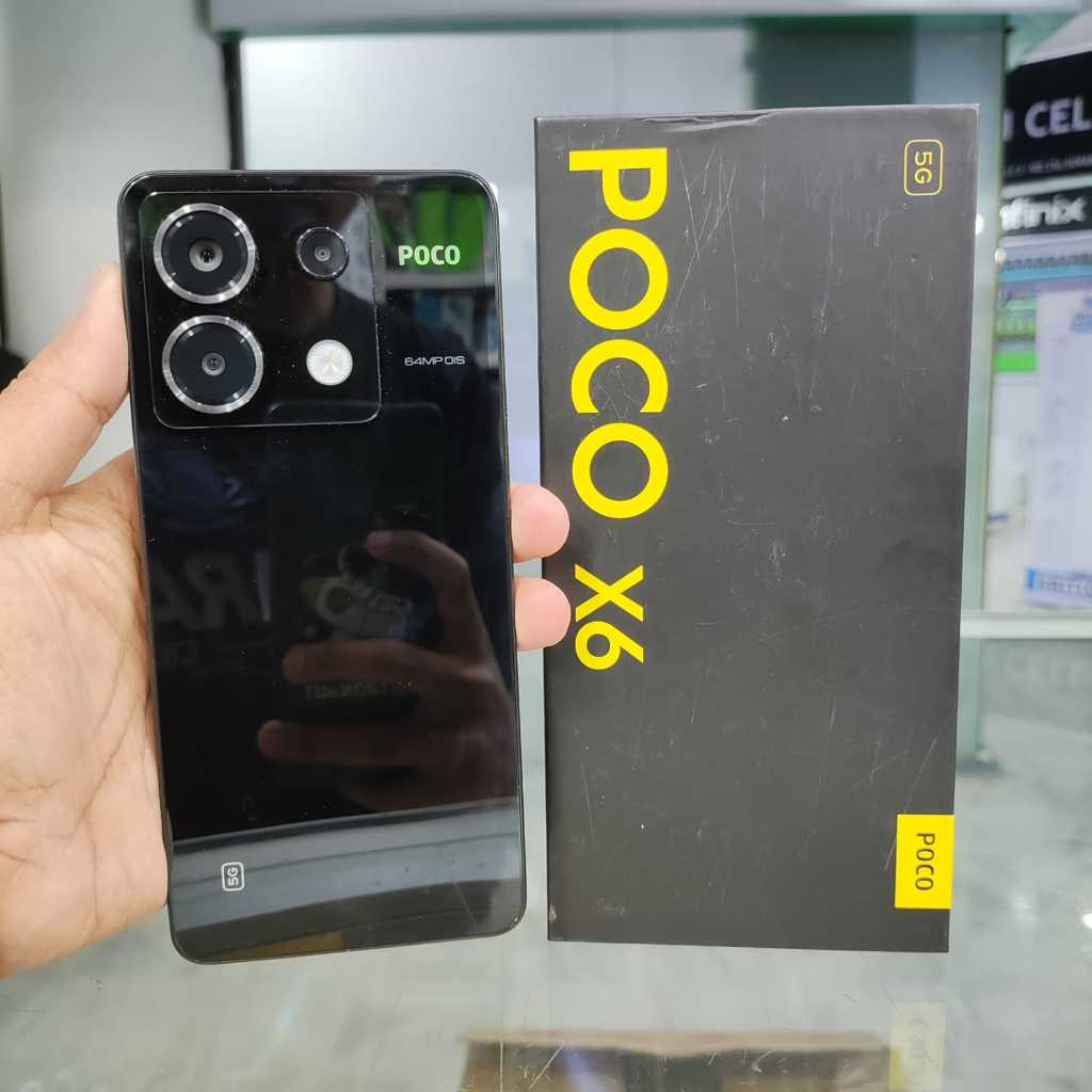 Xiaomi Poco X6 5G Ram 12GB Rom 256GB Bekas Original