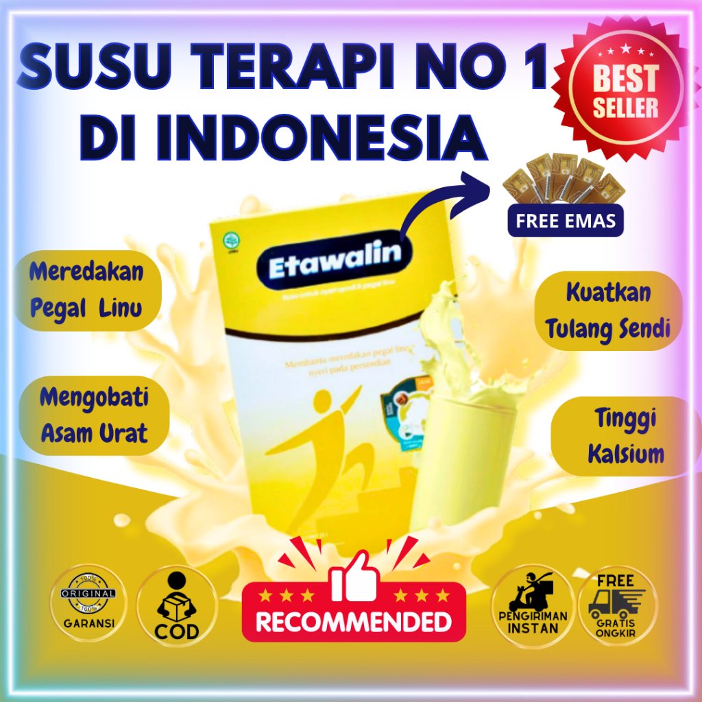 

ETAWALIN SUSU KAMBING ORIGINAL ATASI NYERI SENDI DAN TULANG