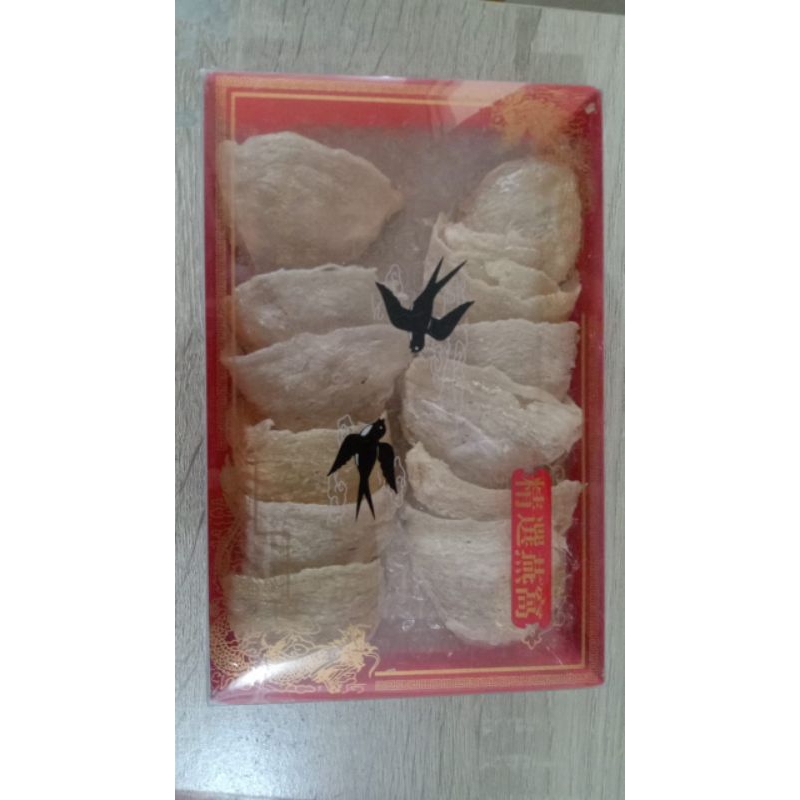 

Sarang Burung Wallet Segitiga bersih 100 Gram