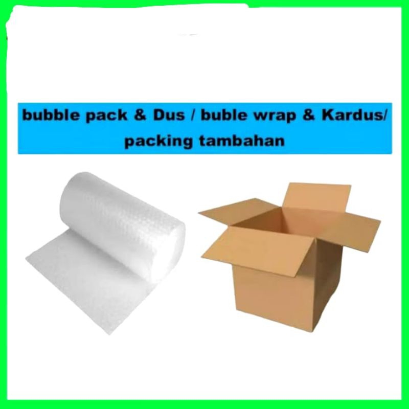 

Extra Safety Bubble Wrap dan Kardus Untuk Keamanan