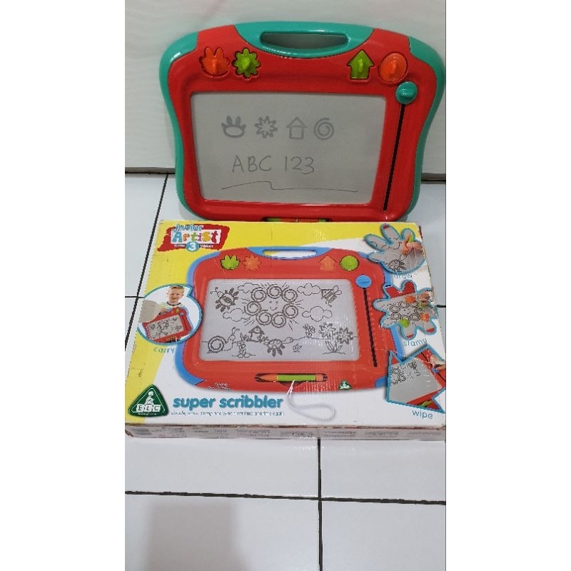 Mainan anak Super Scribbler from ELC. Papan tulis anak