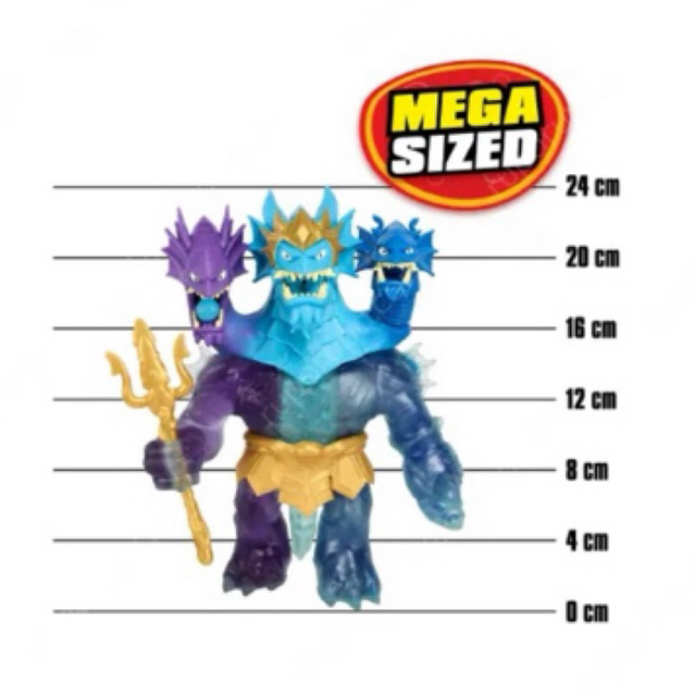 Goo Jit Zu Figure Deep Goo Sea King Hydra Triple Goo S9