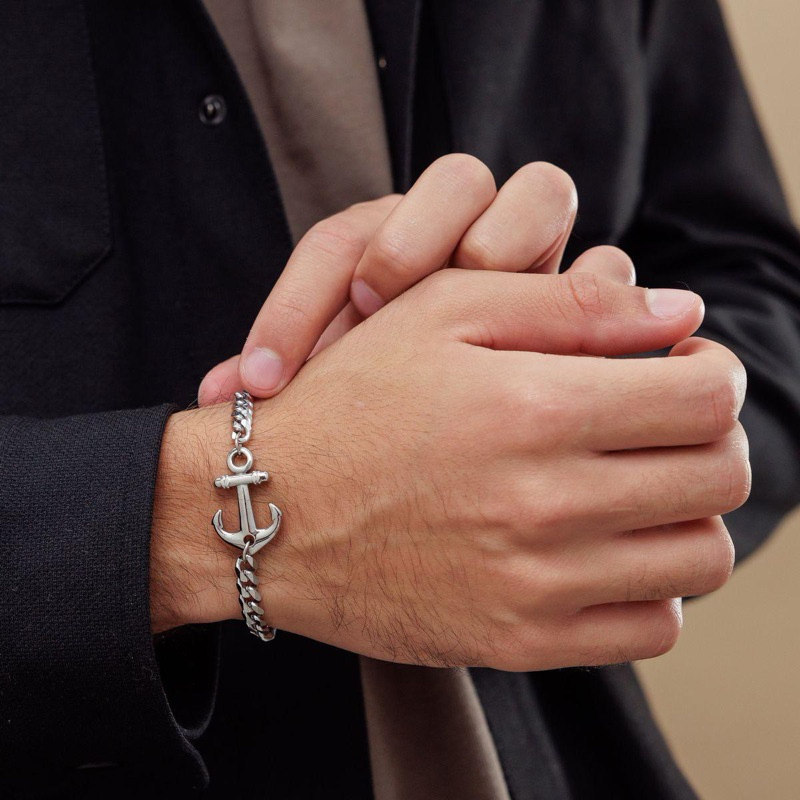 LUCAN - QUILL series Gelang cowok Gelang Pria Gelang Keren stainless minimalis Gelang Premium lucan