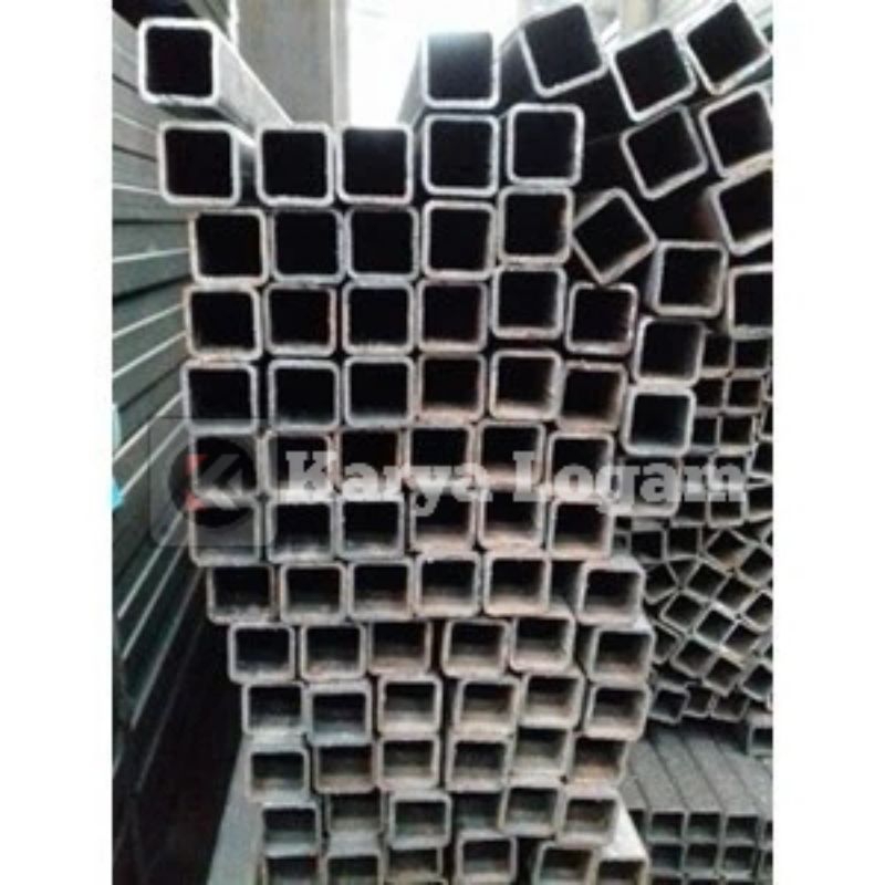 Pipa Hollow Galvanis Ukuran 20x20 mm Kotak untuk Konstruksi