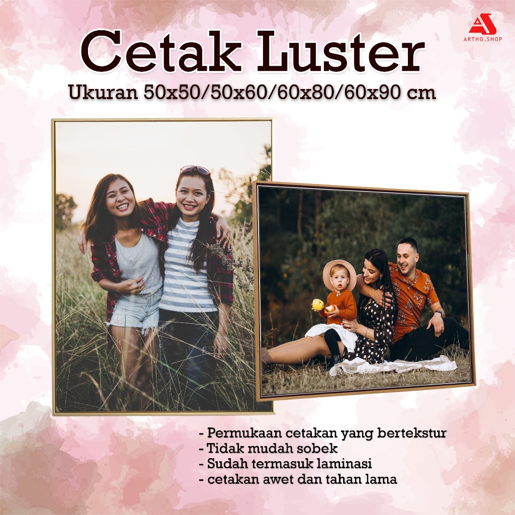 cetak foto ukuran gede/ cetak foto bahan luster/ cetak foto bahan doff/ cetak foto ukuran 50x50/50x6