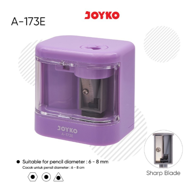 

Electric Sharpener Serutan Elektrik Joyko A-173E - PC