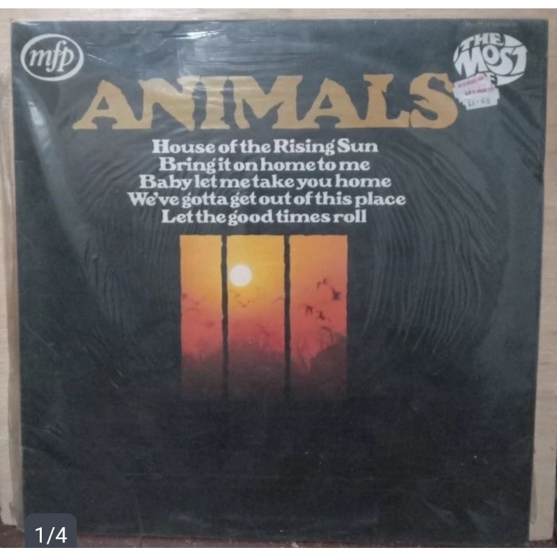 Vinyl Piringan Hitam Animals - The Most Of Animals